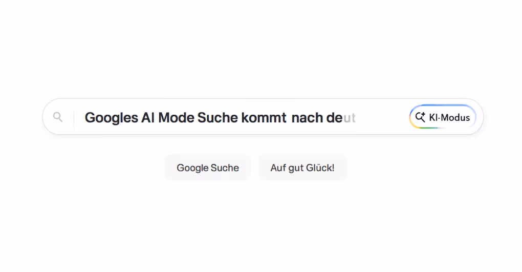 Googles AI Mode kommt nach Deutschland